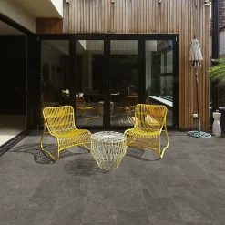 Carrelage Extérieur Et Terrasse<Carrelage sol extérieur en grès cérame émaillé effet pierre anthracite l.60 x L.30 x ép.0.8 cm Ardesi