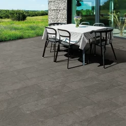 Carrelage Extérieur Et Terrasse<Carrelage sol extérieur en grès cérame émaillé effet pierre anthracite l.60 x L.30 x ép.0.8 cm Ardesi