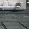 Ecoceramic Carrelage Extérieur Et Terrasse<Carrelage sol extérieur en grès cérame émaillé effet pierre anthracite l.60 x L.60 x ép.2 cm Pietra