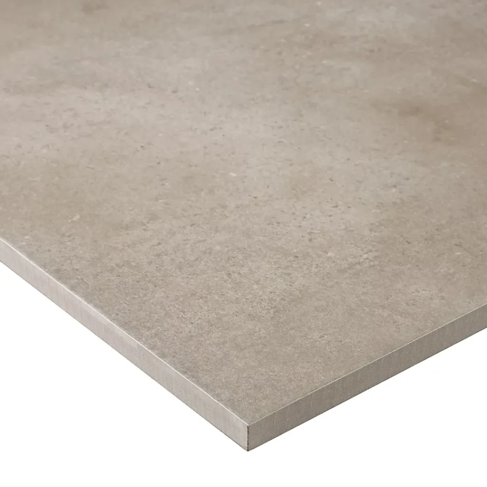 Alaplana Carrelage Extérieur Et Terrasse<Carrelage sol extérieur en grès cérame émaillé effet béton taupe l.60 x L.60 x ép. 2 cm Rohe