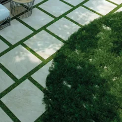 GoodHome Carrelage Extérieur Et Terrasse<Carrelage sol extérieur en grès cérame émaillé effet pierre beige l.60 x L.60 x ép.2 cm Cancora
