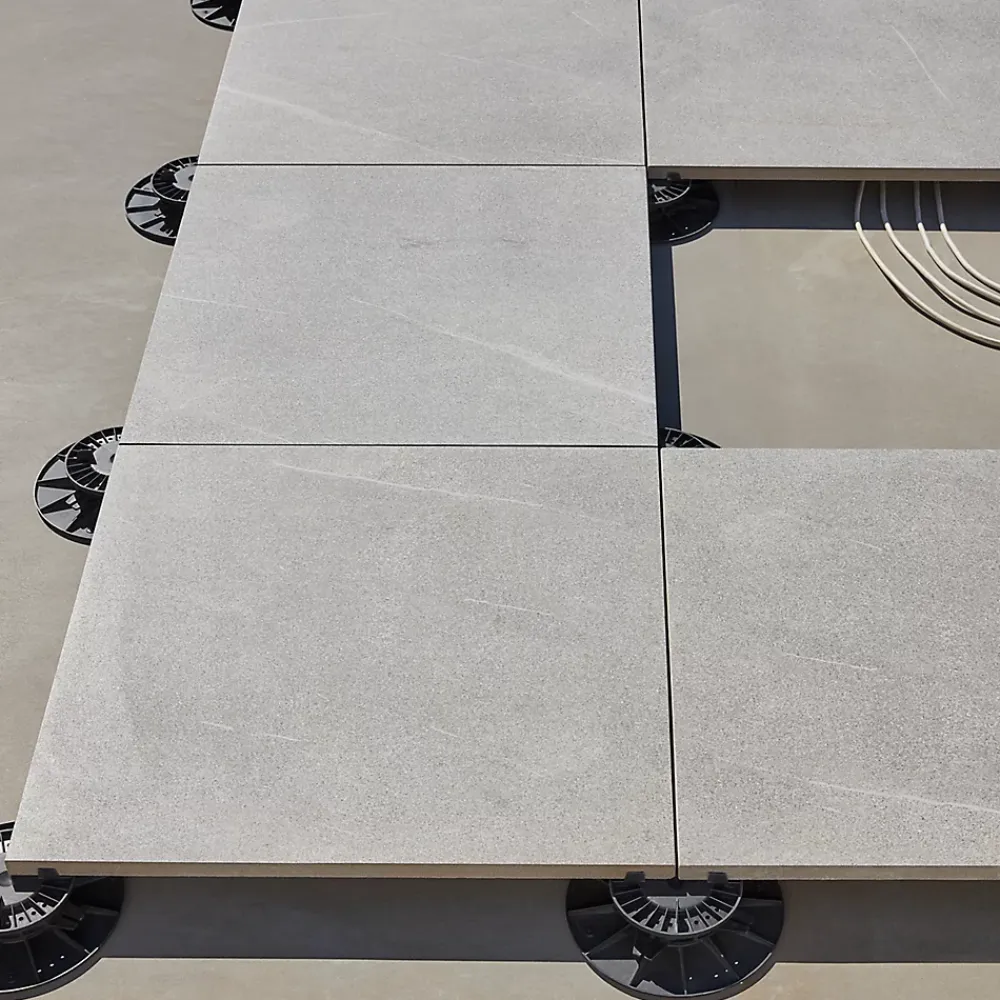 GoodHome Carrelage Extérieur Et Terrasse<Carrelage sol extérieur en grès cérame émaillé effet pierre beige l.60 x L.60 x ép.2 cm Cancora