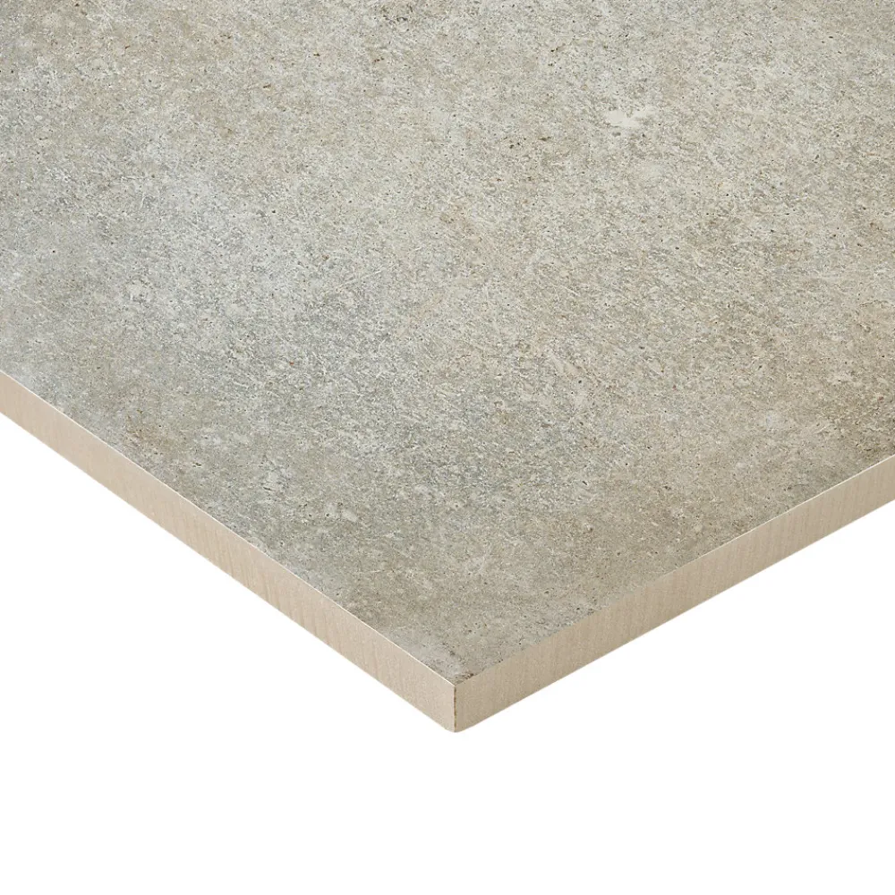 GoodHome Carrelage Extérieur Et Terrasse<Carrelage sol extérieur en grès cérame émaillé effet pierre taupe l.60 x L.60 x ép.2 cm Arina