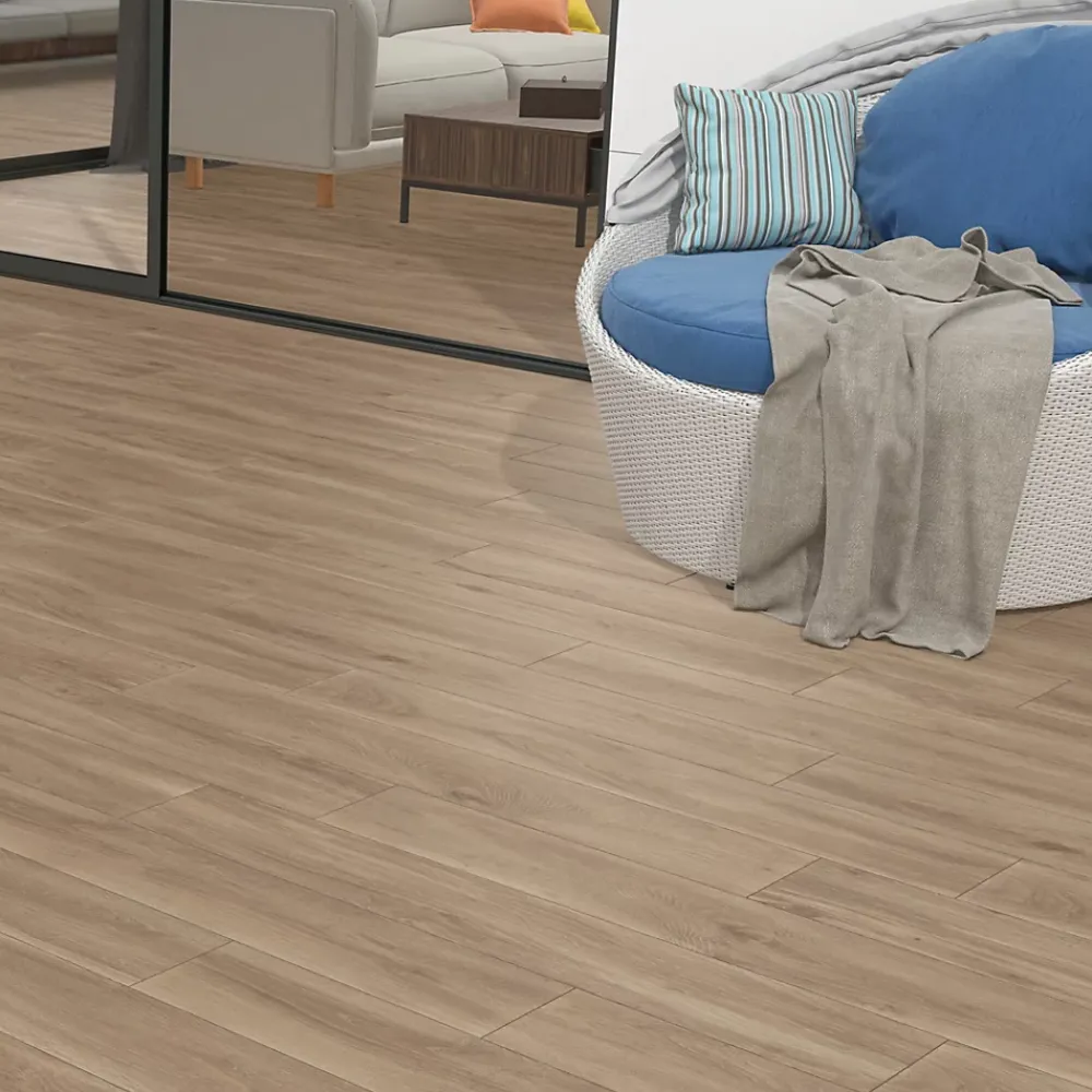 Ecoceramic Carrelage Extérieur Et Terrasse<Carrelage sol extérieur en grès cérame émaillé effet bois naturel l.20 x L.120 x ép.0,9 cm Urbanwood