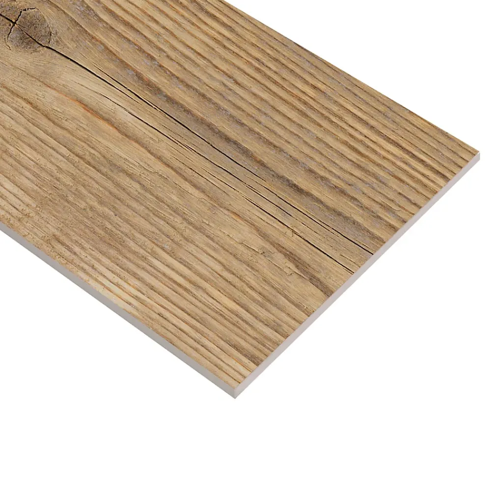 Ecoceramic Carrelage sol extérieur en grès cérame émaillé effet bois naturel l.15 x L.90 x ép.0,86 cm Timberlane- Carrelage Extérieur Et Terrasse