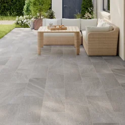 Carrelage Extérieur Et Terrasse<Carrelage sol extérieur grège effet pierre L.62 x l.31 cm x ép.7,4 mm, English Stone