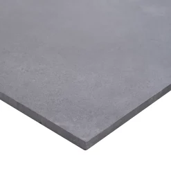 GoodHome Carrelage Mural Effet Béton|Carrelage Sol Effet Béton<Carrelage sol gris foncé effet béton L.60 x l.30 cm x ép.10 mm, Smooth