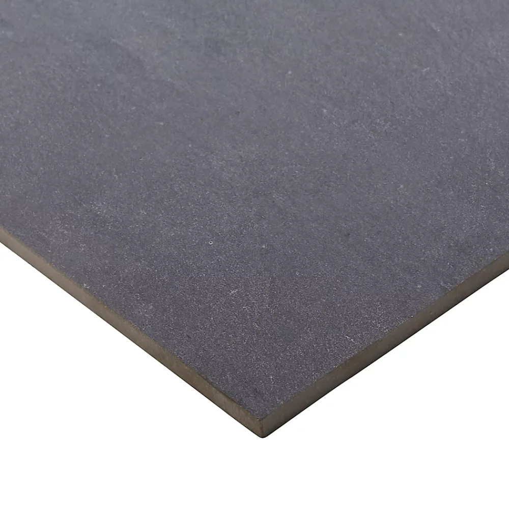 GoodHome Carrelage Mural Pour Wc|Carrelage Mural Effet Pierre<Carrelage sol intérieur anthracite L.60 x l.30 cm, Slate