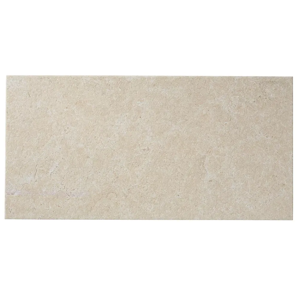 GoodHome Carrelage sol intérieur beige taupe effet pierre L.61,5 x l.30,8 cm x ép.8 mm, Soft Lime Stone- Carrelage Mural Pour Cuisine|Carrelage Mural Pour Salle De Bains