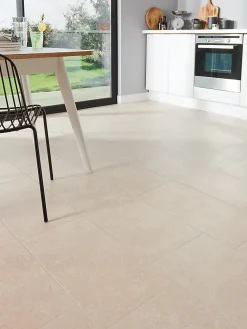 GoodHome Carrelage sol intérieur beige taupe effet pierre L.61,5 x l.30,8 cm x ép.8 mm, Soft Lime Stone- Carrelage Mural Pour Cuisine|Carrelage Mural Pour Salle De Bains