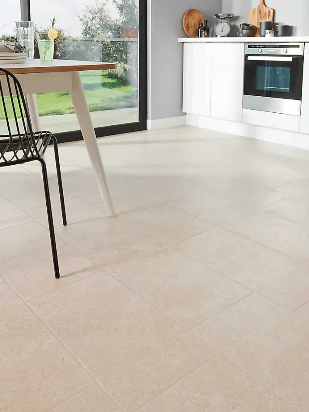 GoodHome Carrelage sol intérieur beige taupe effet pierre L.61,5 x l.30,8 cm x ép.8 mm, Soft Lime Stone- Carrelage Mural Pour Cuisine|Carrelage Mural Pour Salle De Bains