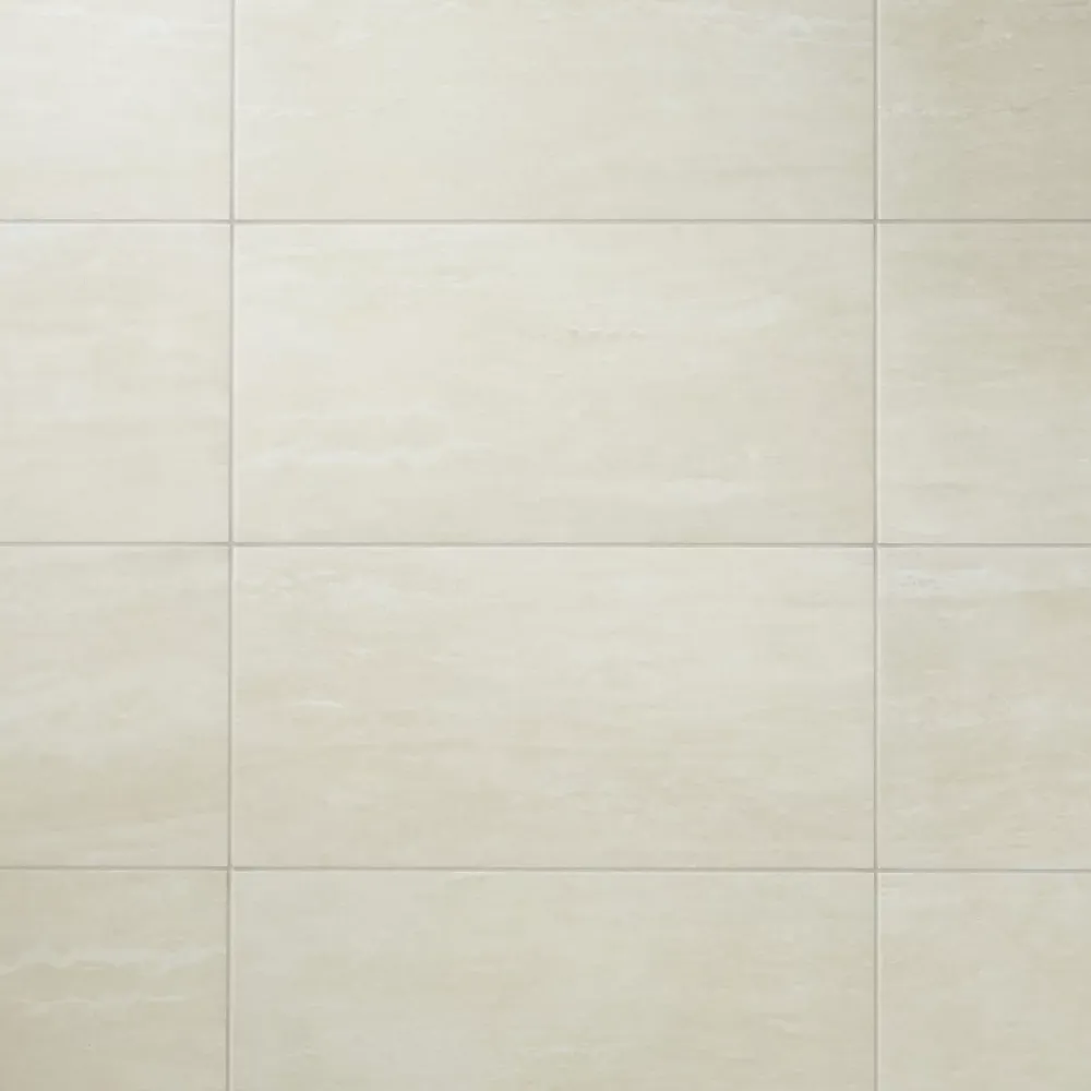 GoodHome Carrelage Mural Effet Pierre|Carrelage Sol Effet Pierre<Carrelage sol intérieur beige effet pierre L.60 x l.30 cm x ép.8 mm, Soft Travertin