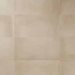 GoodHome Carrelage sol intérieur beige effet béton L.60 x L.30 cm x ép.10 mm, Smooth- Carrelage Mural Effet Béton|Carrelage Sol Effet Béton