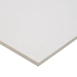 GoodHome Carrelage sol intérieur blanc effet béton L.60 x l.30 cm x ép.10 mm, Smooth- Carrelage Mural Effet Béton|Carrelage Mural Pour Douche