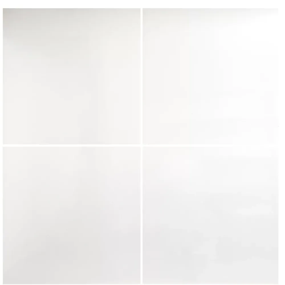 GoodHome Carrelage sol intérieur blanc poli brillant L.60 x l.60 cm x ép.9,5 mm, Latinie- Carrelage Mural Pour Wc|Carrelage Sol Pour Wc