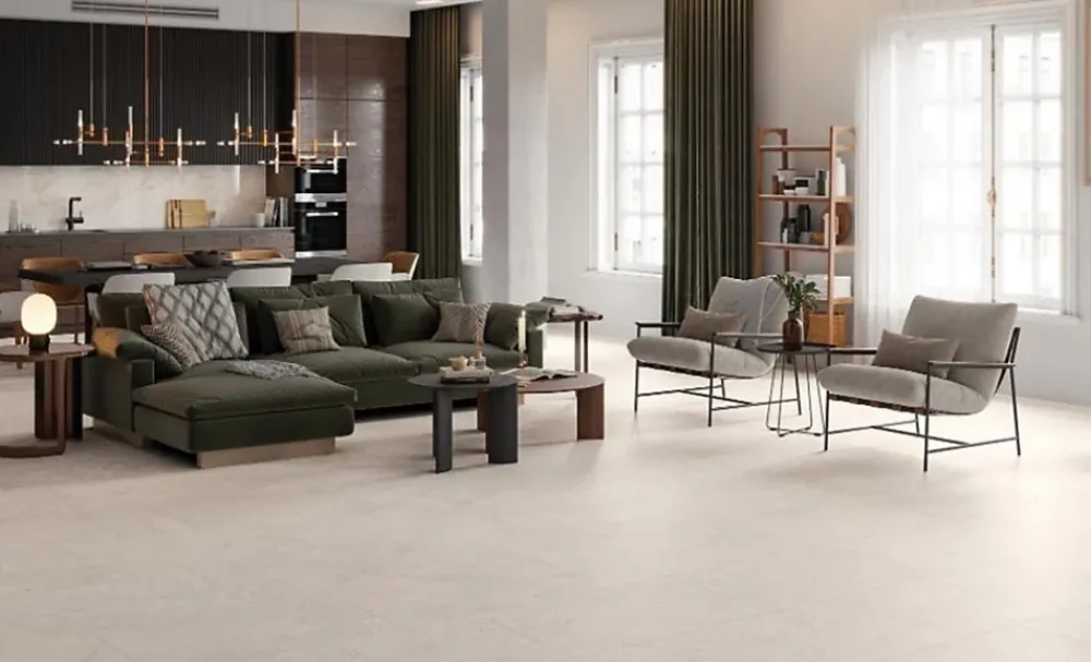 Tau ceramica Carrelage Sol Effet Pierre<Carrelage sol intérieur effet pierre CARAMON 40x60 cm - Arena