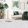 Carrelage Sol Pour Pièce À Vivre|Carrelage Mural Effet Marbre<Carrelage sol intérieur effet marbre gris mat L.100 x l.100 cm x ép.10 mm, New Babylonia