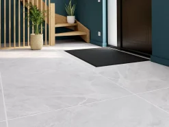 Carrelage Sol Pour Pièce À Vivre|Carrelage Mural Effet Marbre<Carrelage sol intérieur effet marbre gris mat L.100 x l.100 cm x ép.10 mm, New Babylonia