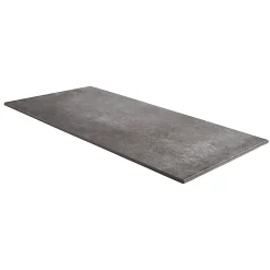 GoodHome Carrelage Mural Effet Béton|Carrelage Sol Effet Béton<Carrelage sol intérieur effet béton anthracite L.61,7 x l.30,7 cm x ép.7,4 mm, Konkrete