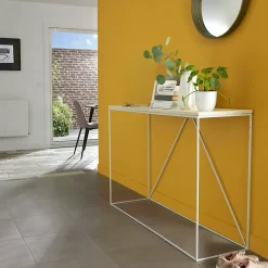 GoodHome Carrelage sol intérieur effet béton gris L.42,6 x l.42,6 cm x ép.7,4 mm, Konkrete- Carrelage Sol Pour Pièce À Vivre|Carrelage Mural Effet Béton