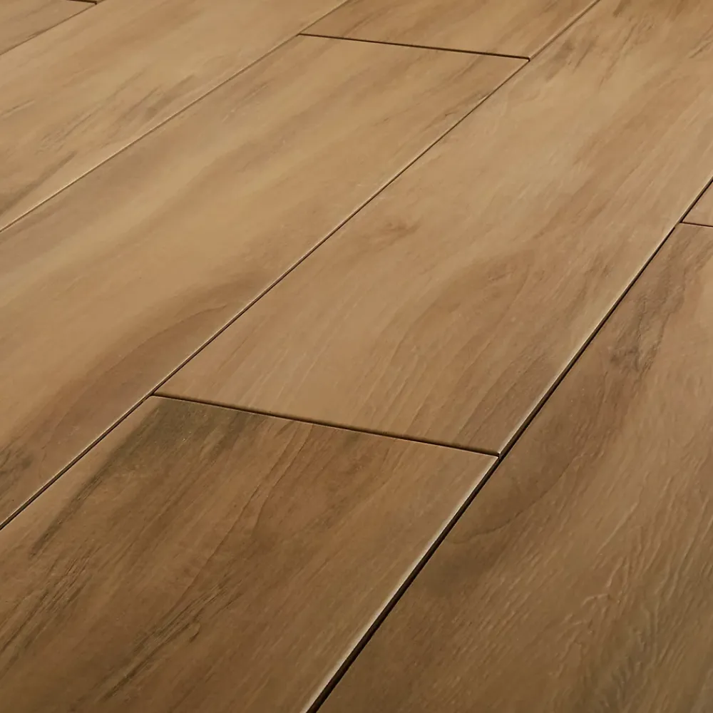 GoodHome Carrelage Mural Pour Pièce À Vivre|Carrelage Mural Effet Bois<Carrelage sol intérieur effet bois brut naturel L.120 x l.23 cm x ép.9,7 mm, Woodproject
