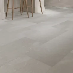 GoodHome Carrelage sol intérieur effet pierre ivoire L.60 x l.30 cm x ép.8 mm, Soft Travertin- Carrelage Mural Effet Pierre|Carrelage Mural Pour Douche