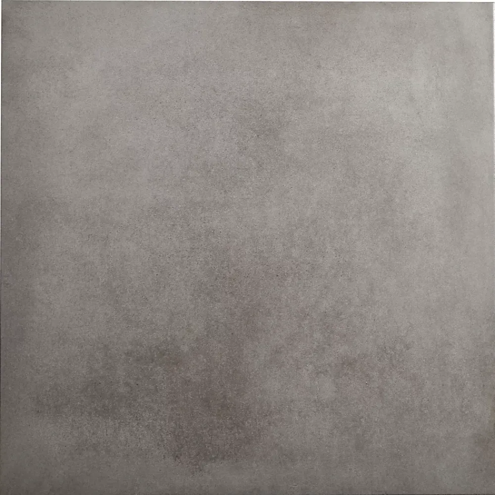 GoodHome Carrelage sol intérieur gris effet béton L.61,6 x l.61,6 cm x ép.7,4 mm, Konkrete- Carrelage Mural Pour Wc|Carrelage Mural Effet Béton