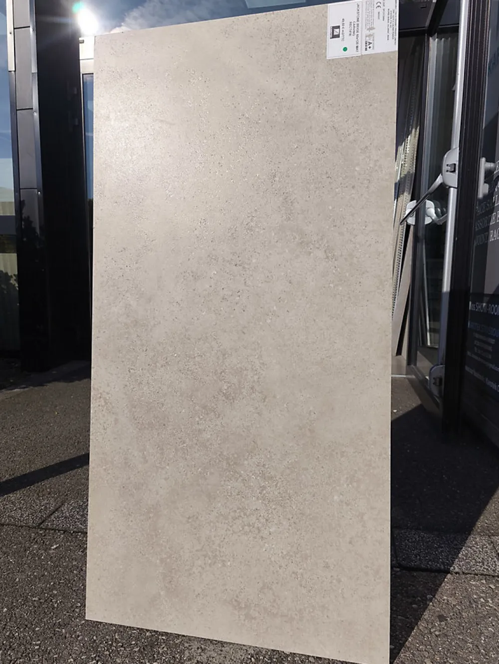 Itaca Carrelage sol/mur effet béton JACKSTONE BEIGE L.100 x l.100cm- Carrelage Sol Effet Pierre