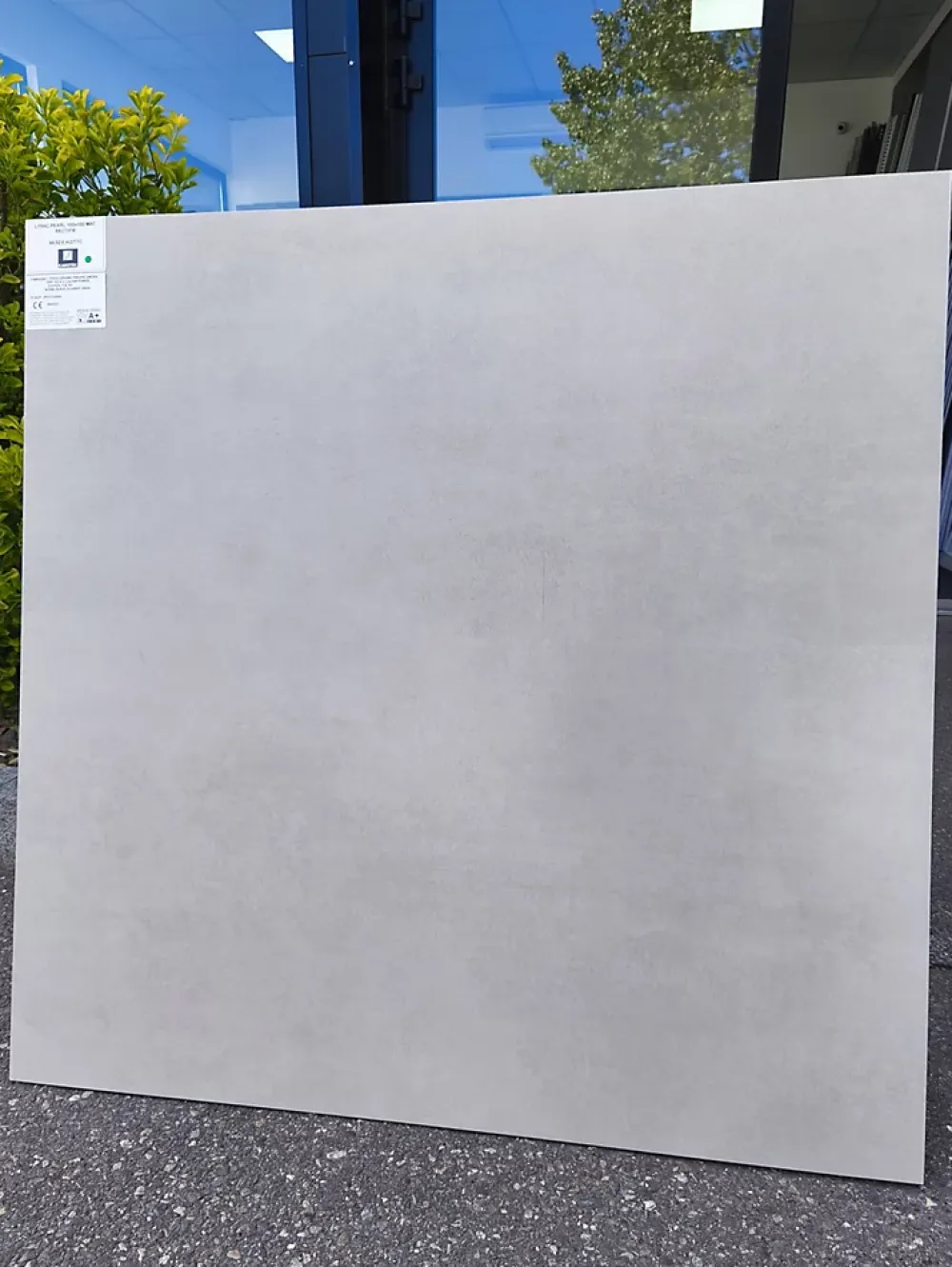 Itaca Carrelage sol/mur effet béton LITHIC PEARL MAT L.100 x l.100cm- Carrelage Sol Effet Béton|Carrelage Sol Pour Salle De Bains