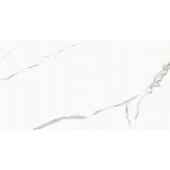 Bien Seramik Carrelage Sol Effet Marbre<Carrelage sol/mur effet marbre blanc brillant Statuario Goya l.60 x L.120 cm