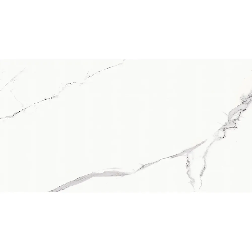Bien Seramik Carrelage Sol Effet Marbre<Carrelage sol/mur effet marbre blanc brillant Statuario Goya l.60 x L.120 cm