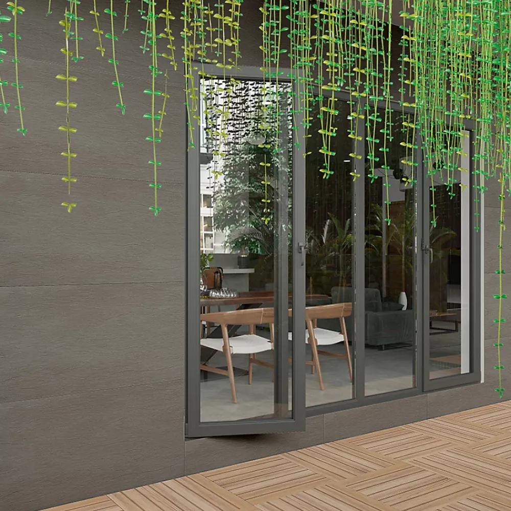 Bien Seramik Carrelage sol/mur effet pierre anthracite mat Crag Anthracite l.60 x L.120 cm- Carrelage Sol Uni