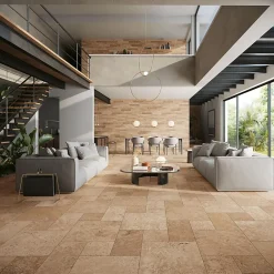 Novoceram Carrelage Sol Effet Pierre<Carrelage sol/mur intérieur effet pierre TIBER 30x60 cm - Light rectifié- V2: variation modérée de nuances