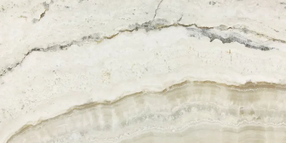 Deco Prom Carrelage sol/mur intérieur effet MARBRE l.60 x L.120 cm ONIKS BLANC- Faïence Pour Cuisine|Faïence Effet Marbre