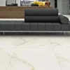 Deco Prom Carrelage sol/mur intérieur effet MARBRE l.60 x L.120 cm ROYAL CALACATTA- Faïence Effet Marbre|Faïence Pour Pièce À Vivre