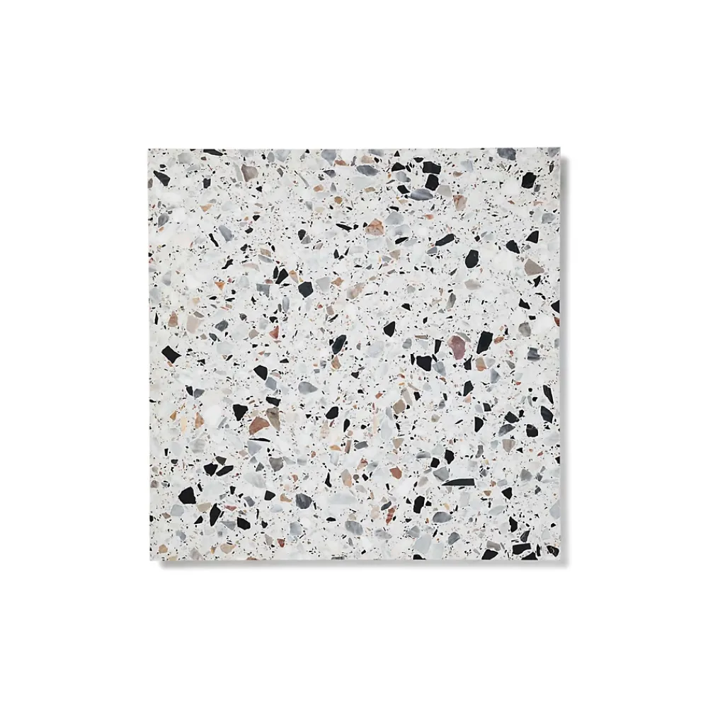 Ro'Ma Nature Carrelage Sol Effet Terrazzo<Carrelage Terrazzo véritable Murano 40x40x2 cm (lot de 1,28 m² soit 8 dalles) -