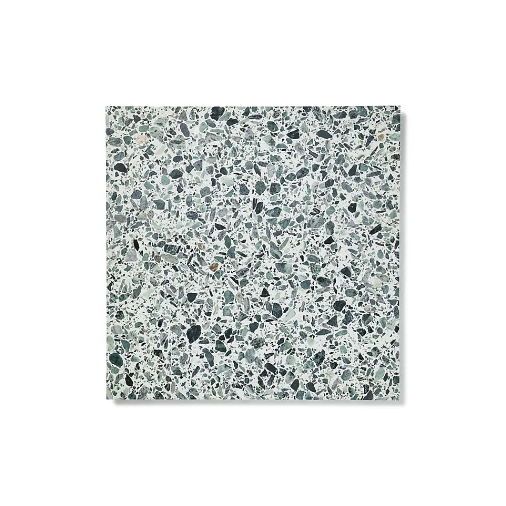Ro'Ma Nature Carrelage Sol Effet Terrazzo<Carrelage Terrazzo véritable Campana 40x40x2 cm (lot de 1,28 m² soit 8 dalles) -