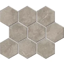 Cristacer Carrelage Titanium Brown - Mat 35.5 x 29.2cm ( vendu par boite de 1 m² )- Carrelage Sol Effet Pierre