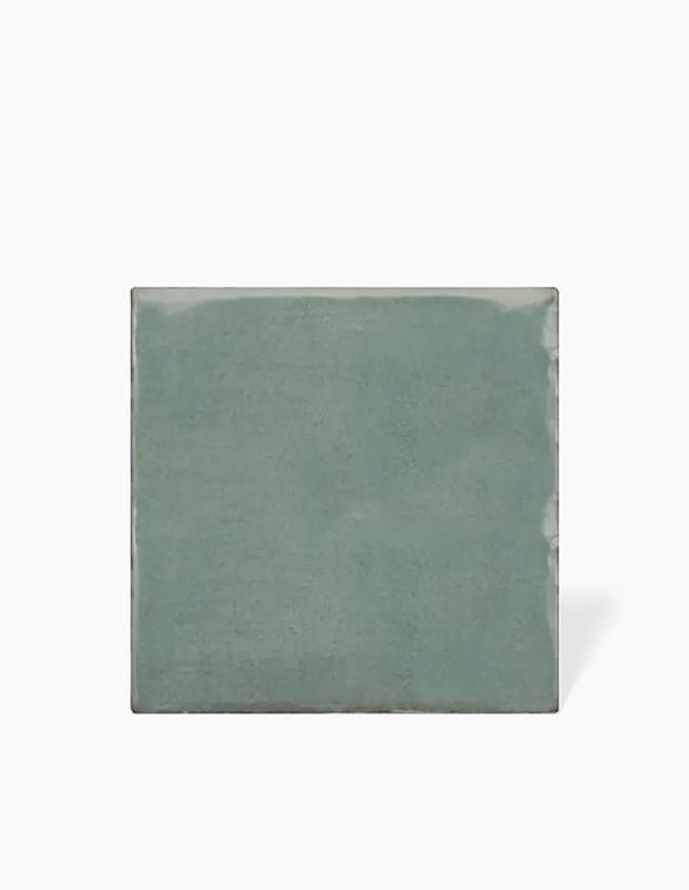 Comptoir du Cérame Carrelage Tradition Vert 15 X15 cm - MK2305203- Faïence Pour Wc|Faïence Unie