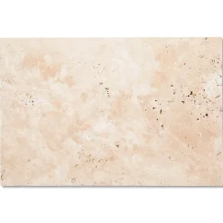 Ro'Ma Nature Travertin<Carrelage Travertin Beige Nuancé 61x40,6x1,2 cm - Intérieur et Extérieur (lot de 1,24 m² 5 dalles) -