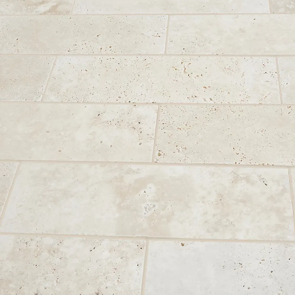 GoodHome Travertin<Carrelage Travertino 20x60 cm pierre naturelle