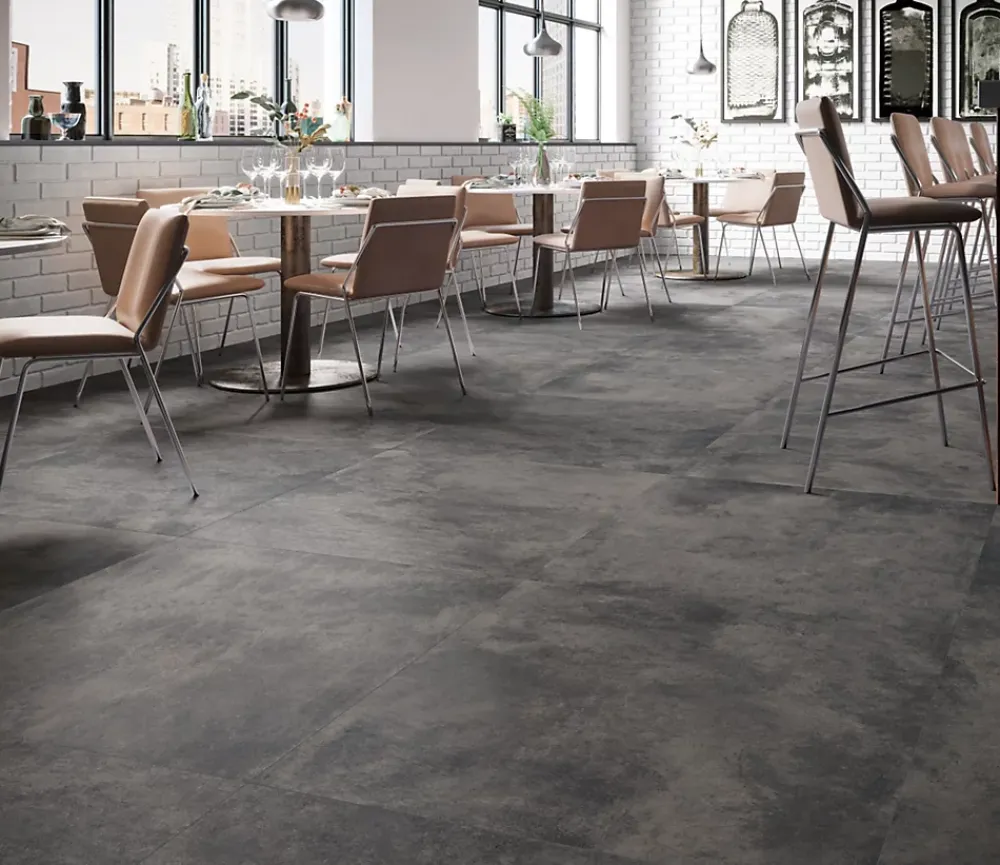 Cristacer Carrelage Sol Pour Salle De Bains|Carrelage Sol Effet Béton<Carrelage Umbria Taupe - Mat 90 x 90cm ( vendu par boite de 1,62 m² )