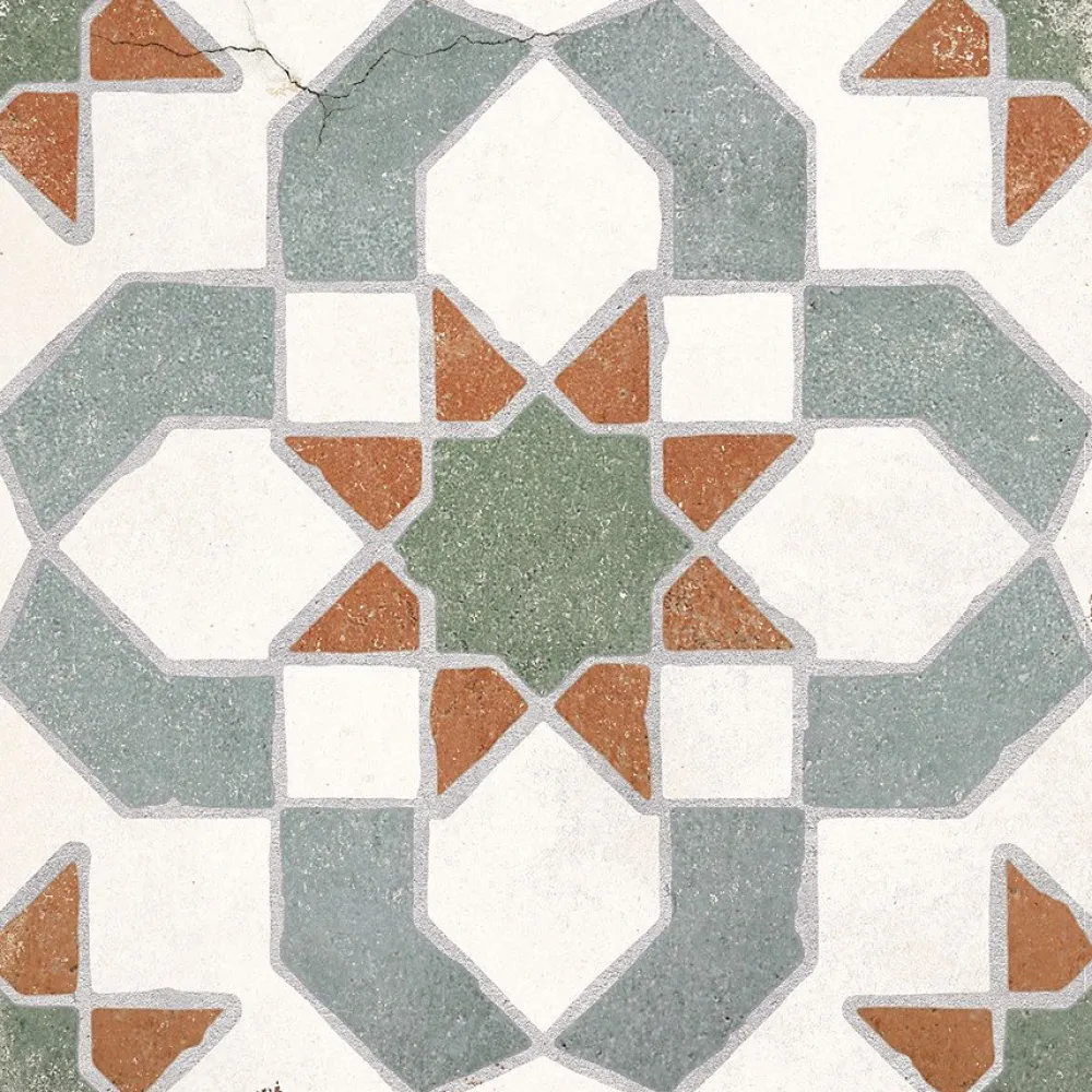 Concept Mosaïque Carrelage Sol Effet Carreaux De Ciment<carrelage VERA 20x20cm imitation carreaux ciment