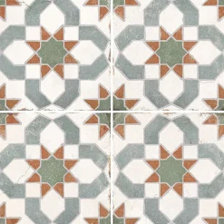 Concept Mosaïque Carrelage Sol Effet Carreaux De Ciment<carrelage VERA 20x20cm imitation carreaux ciment