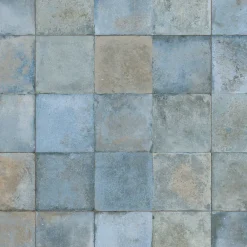 Ro'Ma Carrelage Carrelage Sol Uni<Carrelage Vintage effet Zellige Bleu 33x33x0,95 cm Orelia - Sol et mur intérieur -