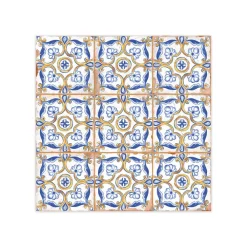 Ro'Ma Carrelage Carrelage Vintage Multicolore Ebla 33x33x0,95 cm Castelia - Mur intérieur -- Carrelage Mural Uni