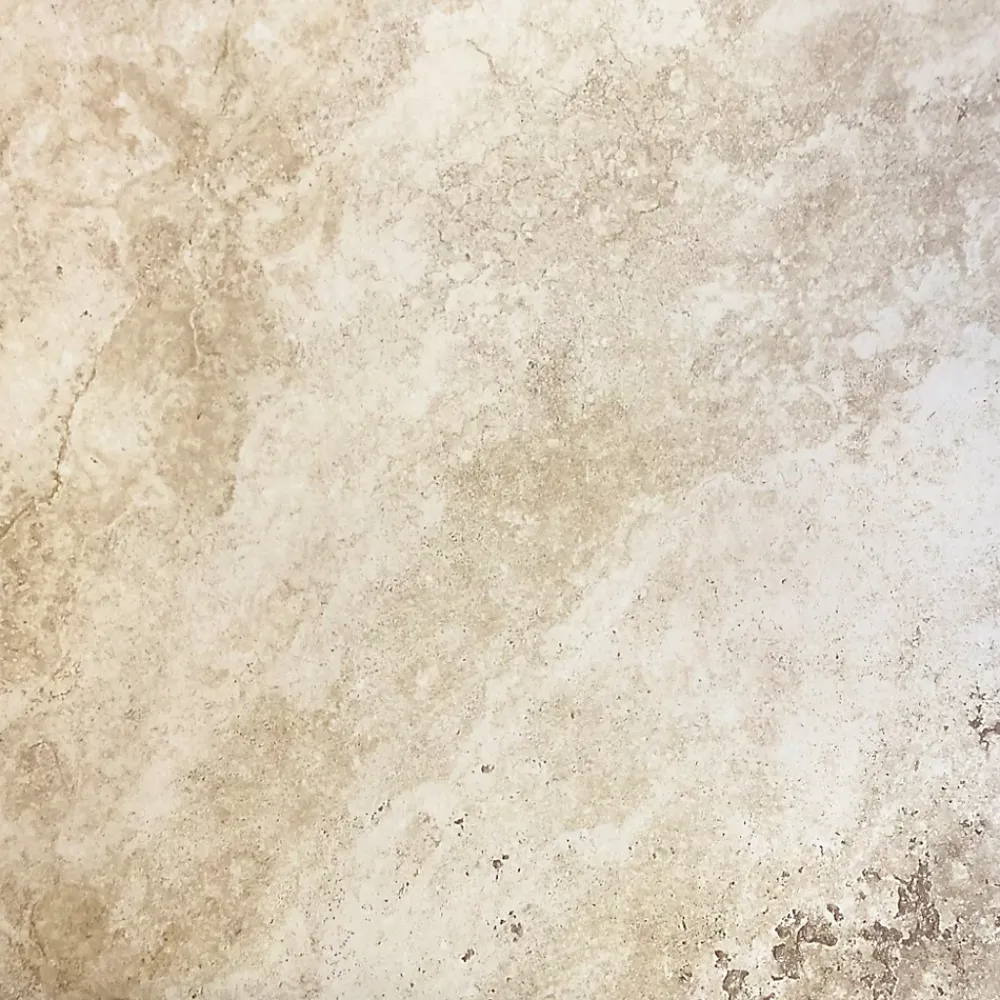 Allocarrelage Carrelage 60x60 Imitation Pierre de Travertin Beige -- Carrelage Sol Effet Pierre