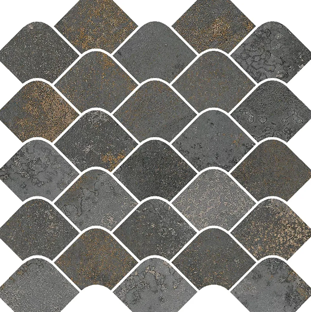 Vives Carrelage Yuri Graphite - Mat 30 x 30cm ( vendu par boite de 1,08 m² )- Carrelage Sol Effet Métal