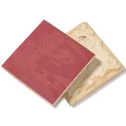 Ro'Ma Nature Carrelage Zellige Marocain Rose Ancien 10x10 cm (vendu par 1 m²) -- Faïence Pour Cuisine|Faïence Pour Salle De Bains