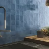 Allocarrelage Carrelage Mural Pour Douche|Carrelage Mural Pour Cuisine<Carrelage Zellige Mural 10x10 Bleu Mural Brillant -